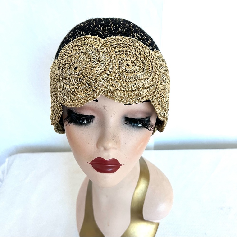 Roman Keflay Hand Crochet 20’s Style Hat